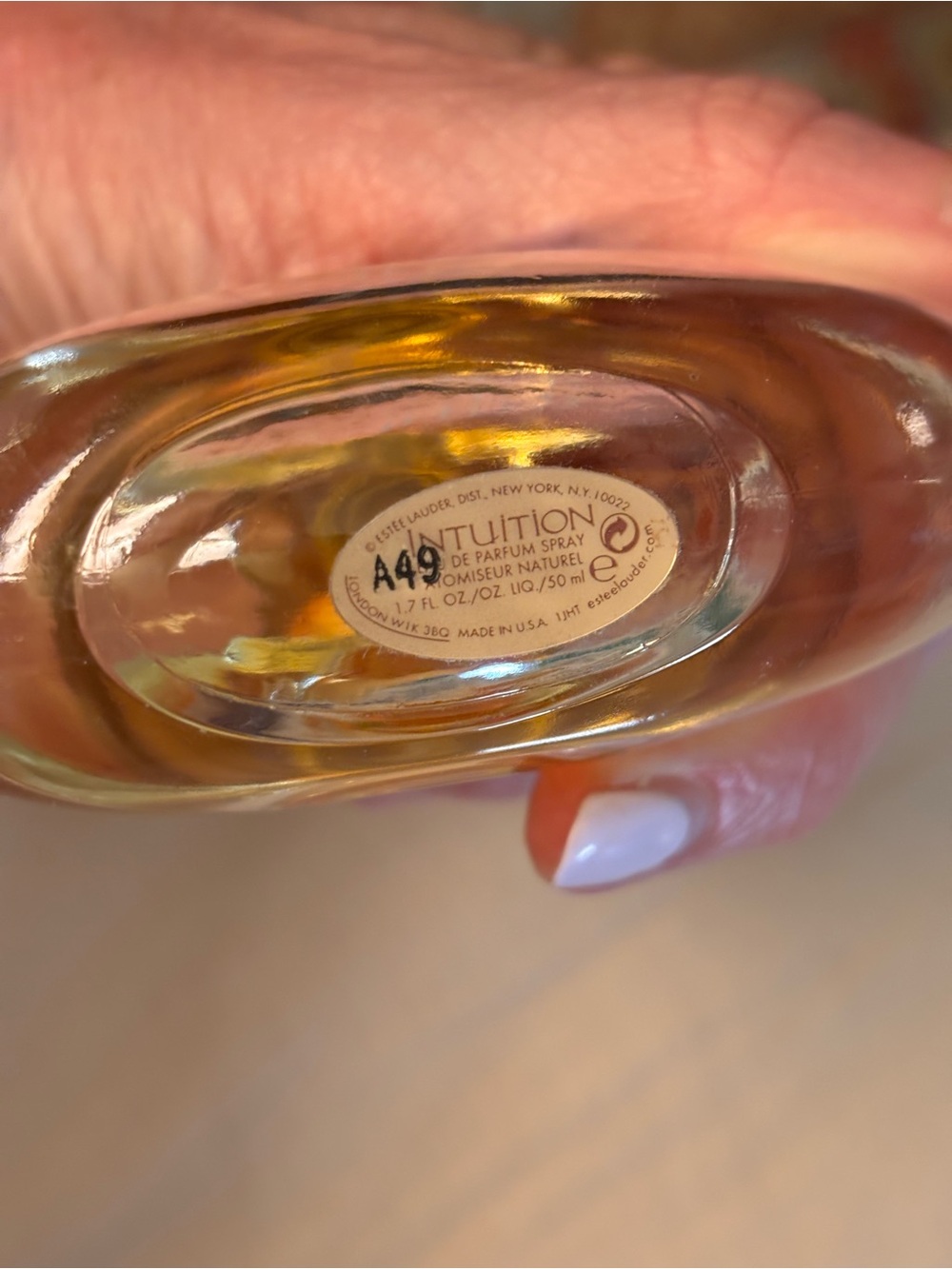 Intuition Perfume Bottle - Picture 5 of 5